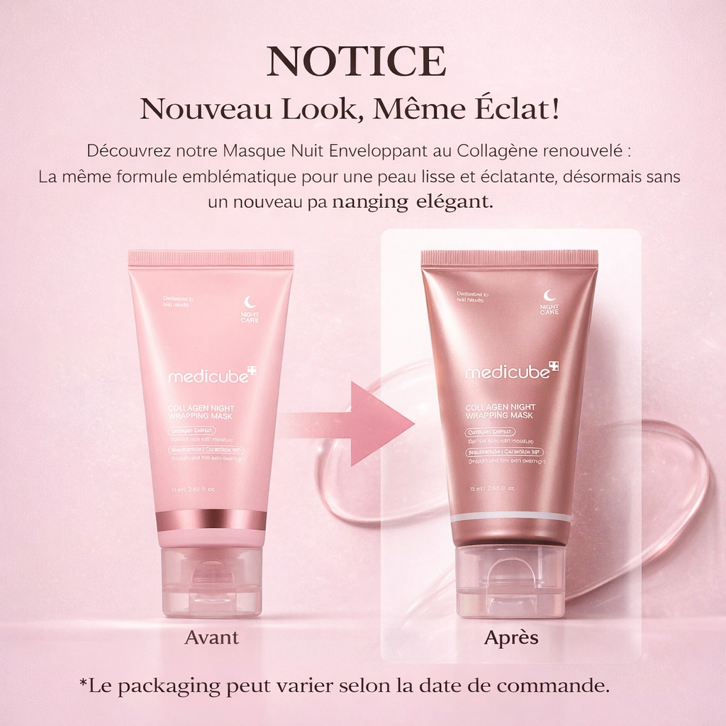 Masque enveloppant de nuit au collagène Medicube